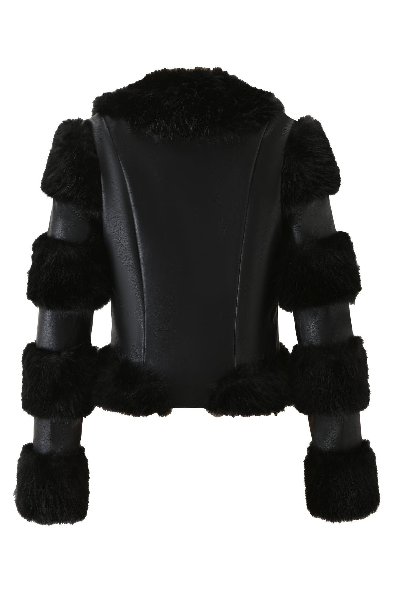 Vera Faux Fur Cropped Jacket