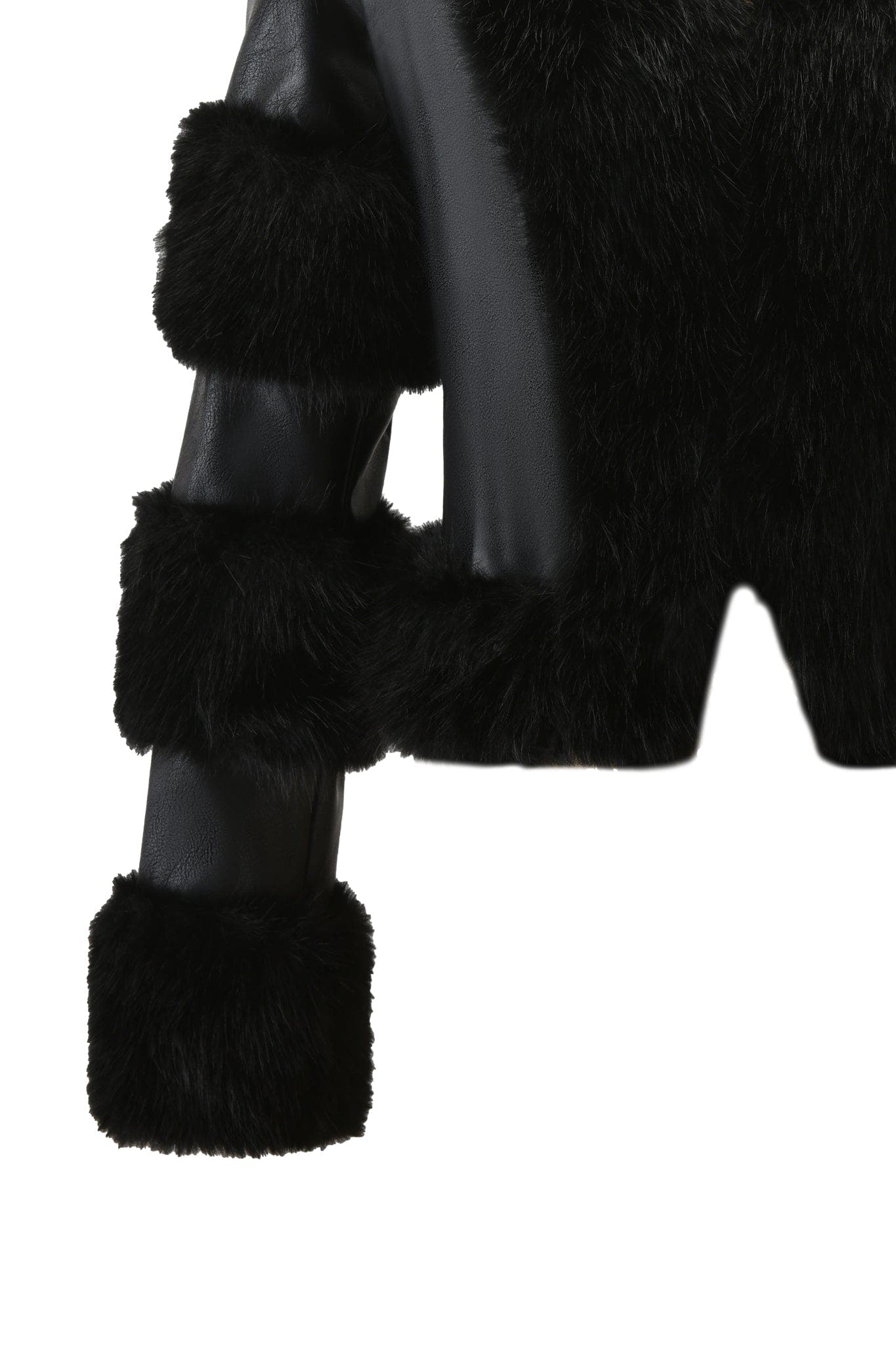 Vera Faux Fur Cropped Jacket