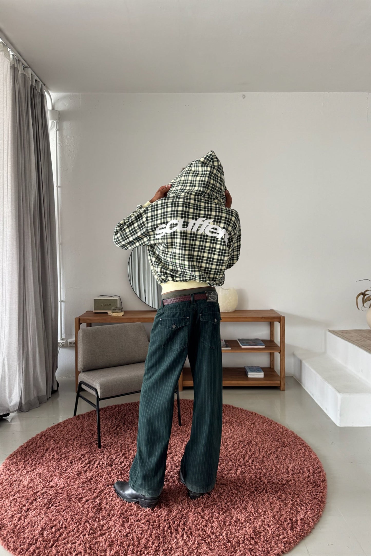 Heritage Check Zip Hoodie