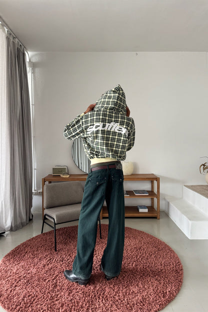 Heritage Check Zip Hoodie