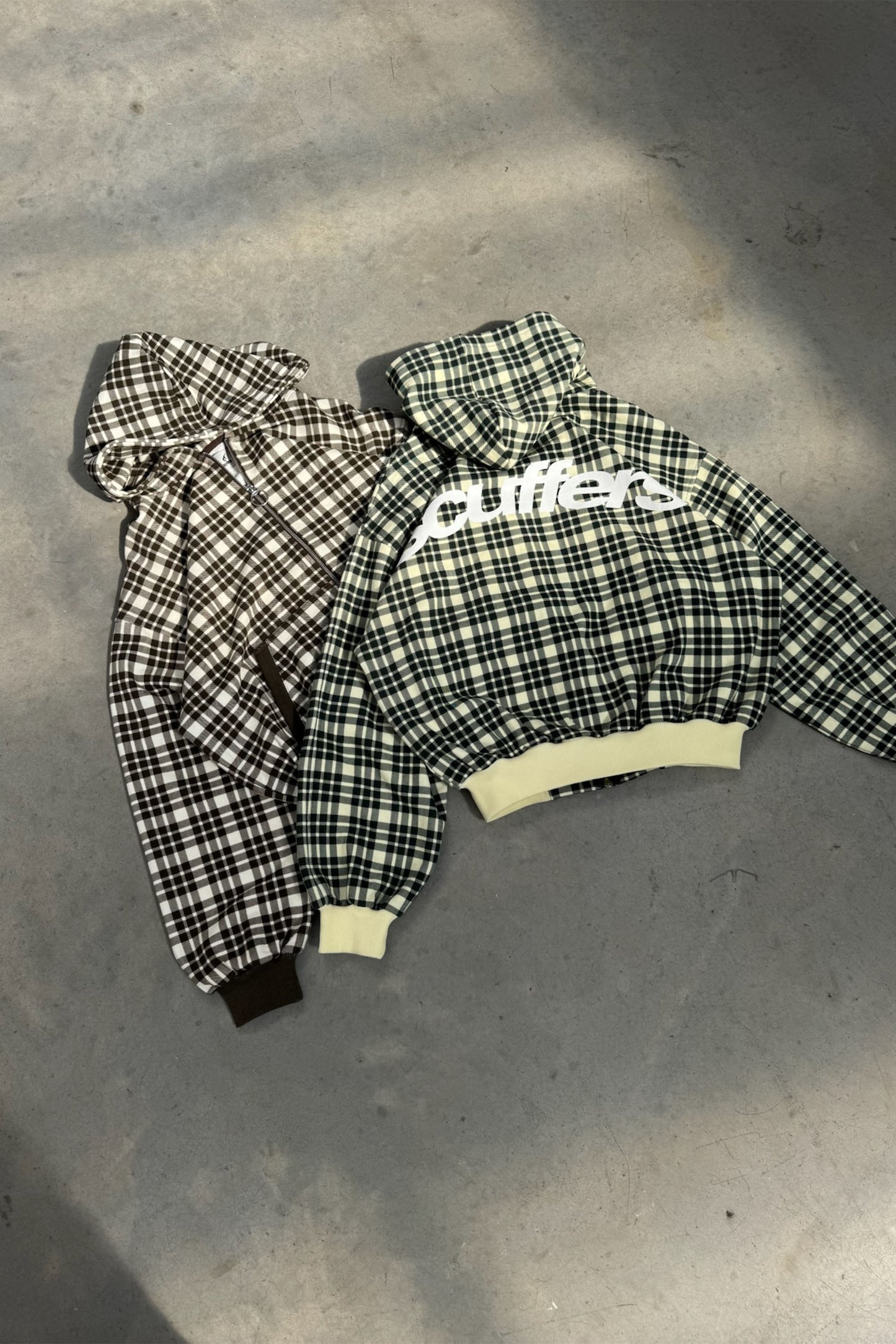 Heritage Check Zip Hoodie
