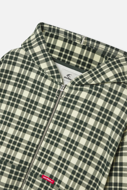 Heritage Check Zip Hoodie