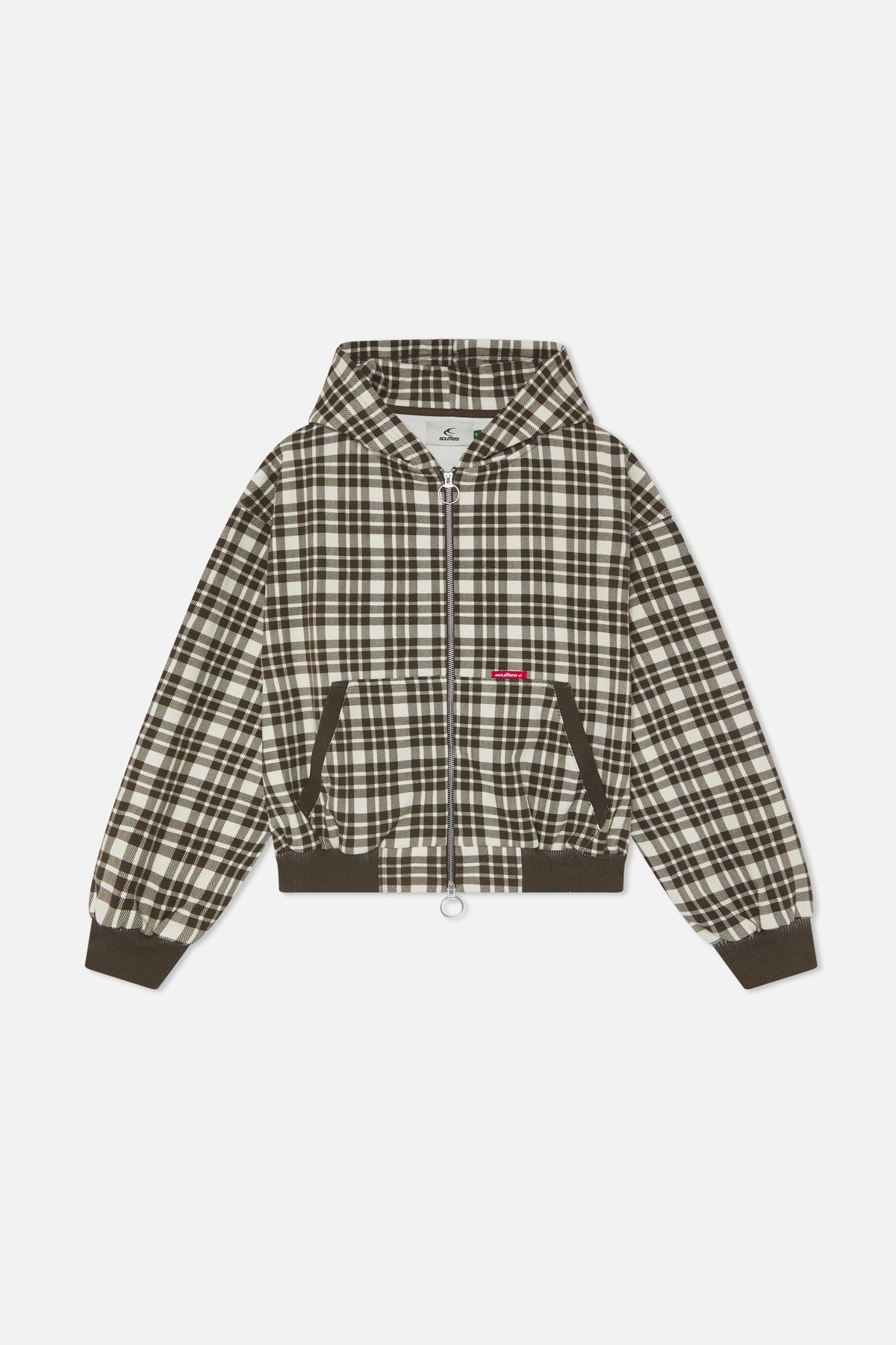 Heritage Check Zip Hoodie